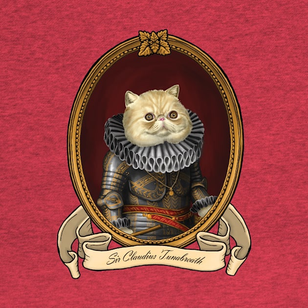 Renaissance Cat - Sir Claudius Tunabreath by JMSArt